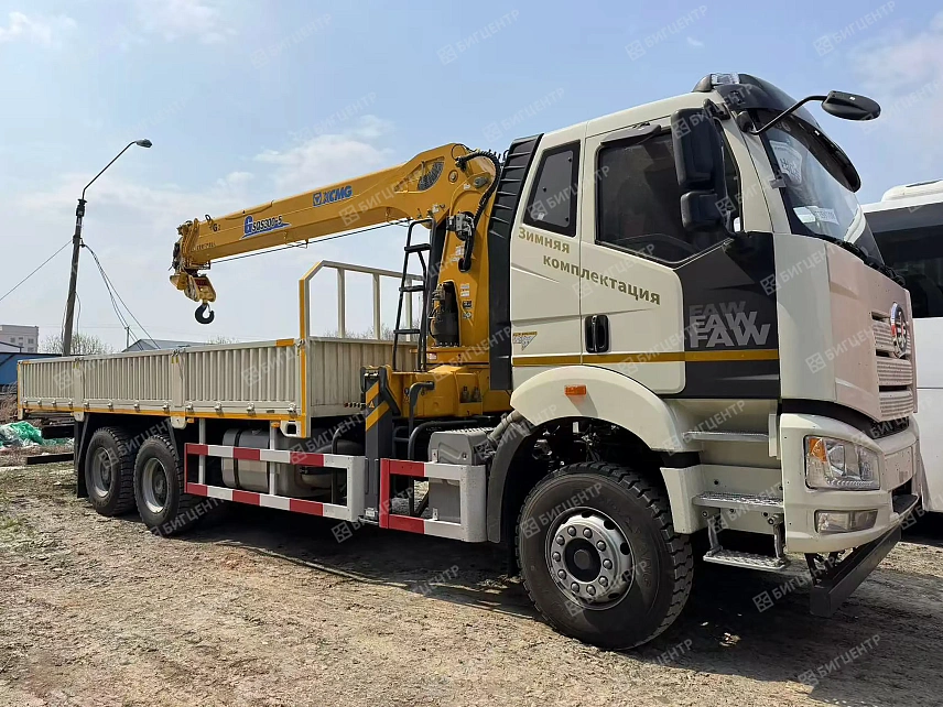 Кран-манипулятор FAW X12 6x4 