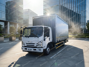 Фургон шторный ISUZU ELF 7.3м