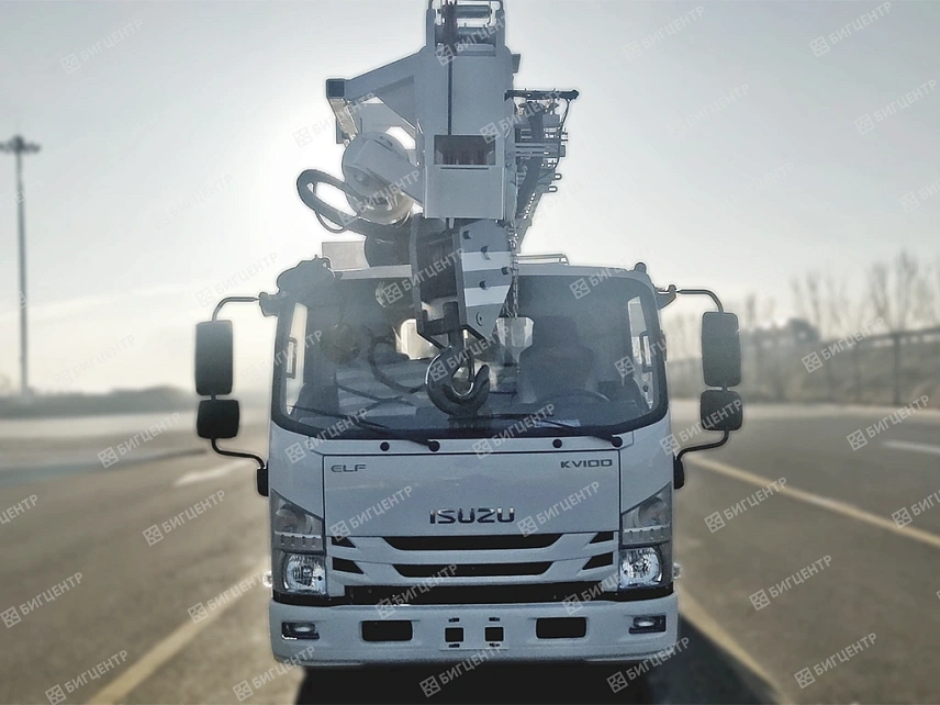 Бурильно-крановая машина ISUZU ELF 5т
