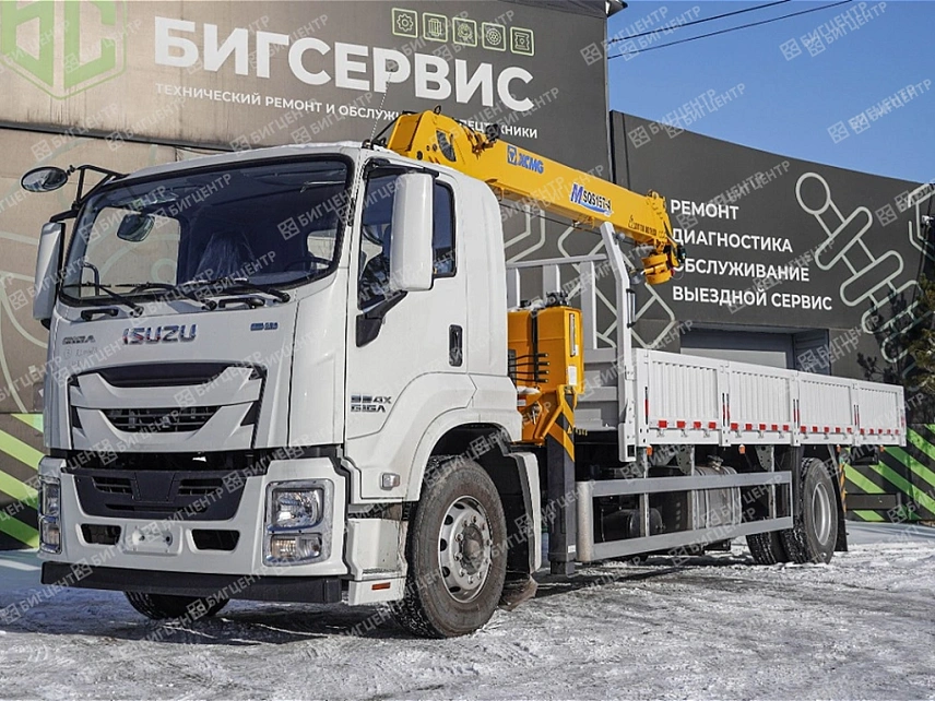 Кран-манипулятор ISUZU GIGA Q4 4x2 6.3т