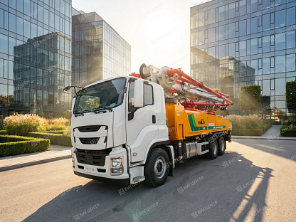 Автобетононасос ISUZU S43М 6х4