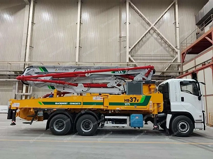 Автобетононасос ISUZU S37М 6х4