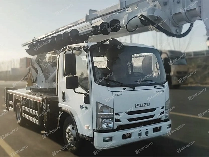 Бурильно-крановая машина ISUZU ELF 5т