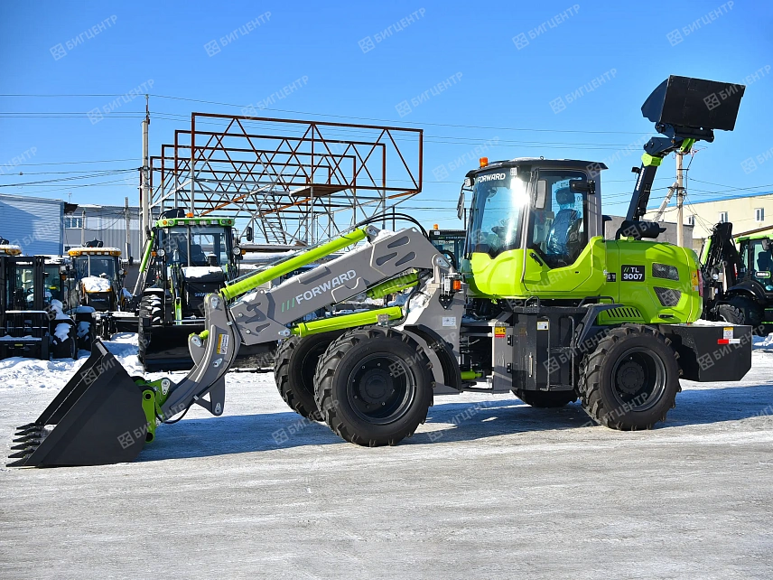 Фронтальный погрузчик с телескопической стрелой FORWARD TL3007