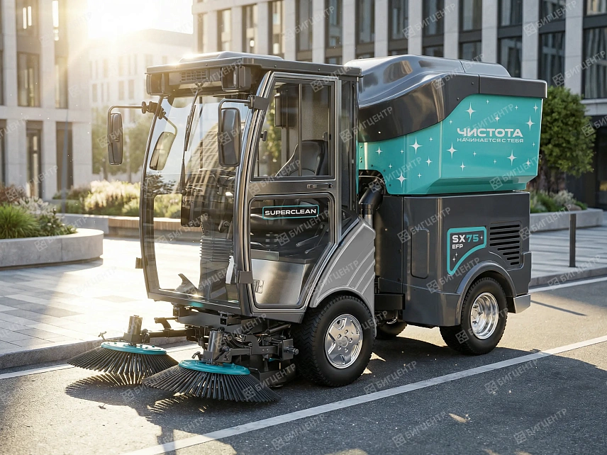 Подметально-уборочная машина SUPERCLEAN SX75EFP