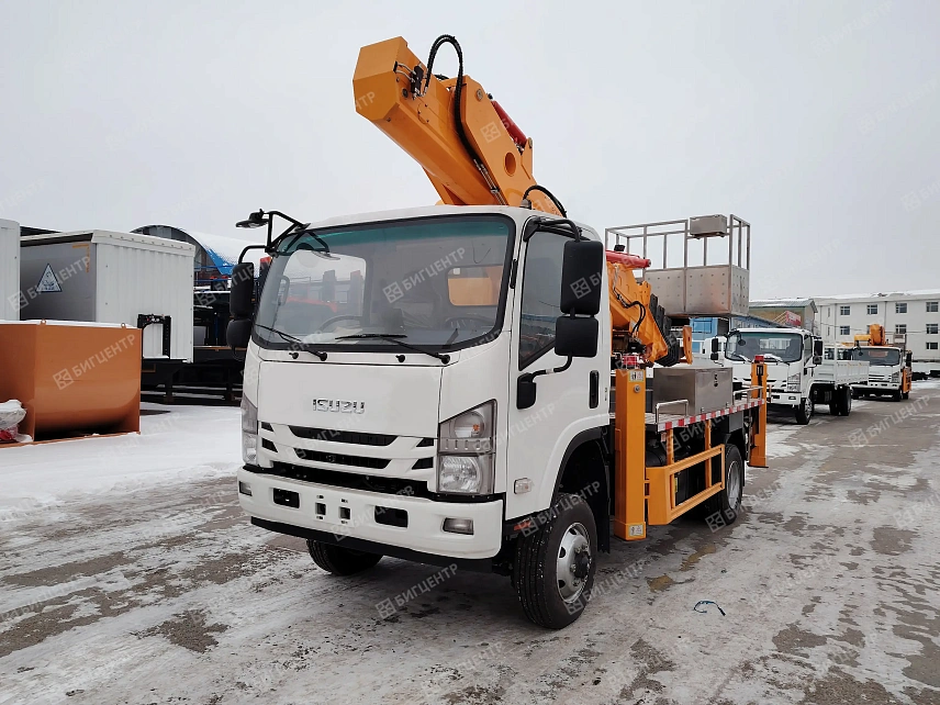 Автовышка ISUZU GKS28M 4x4