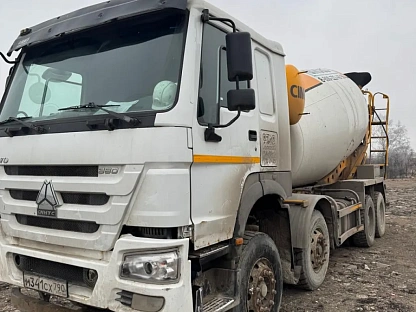 Автобетоносмеситель HOWO ZZ5407GJBS3267E 000008197 - (АЛ)
