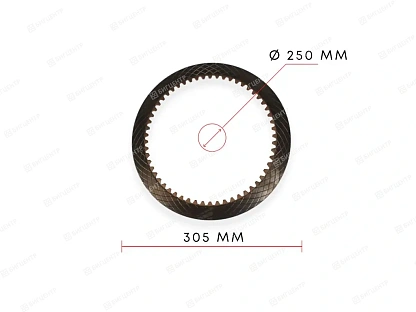 Диск фрикционный (мет. керамика) КПП ZL40/50 SDLG, XCMG (аналог)