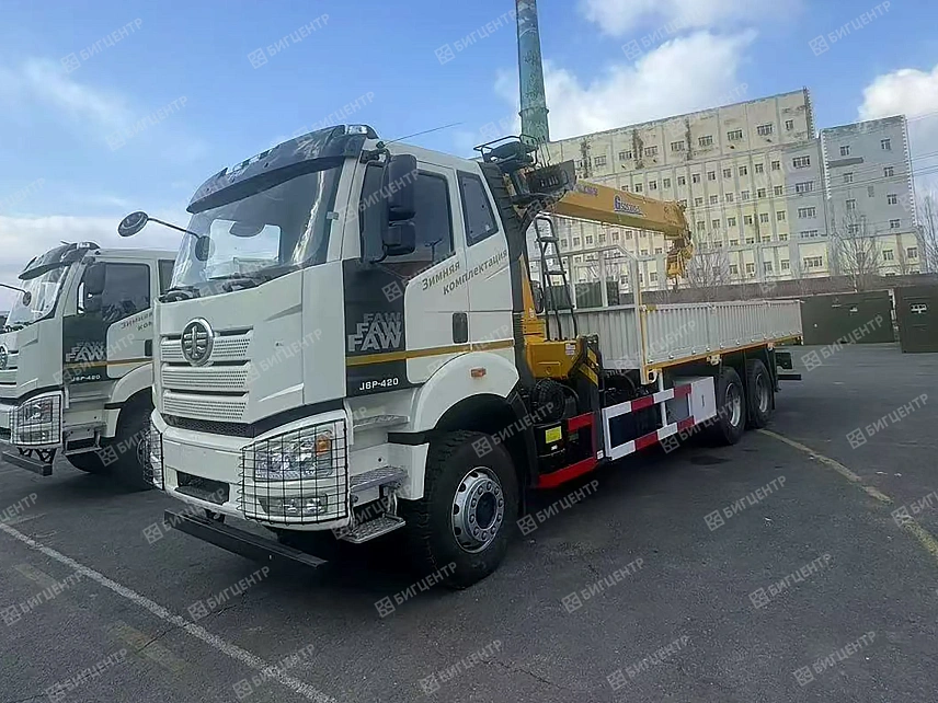 Кран-манипулятор FAW X12 6x4 
