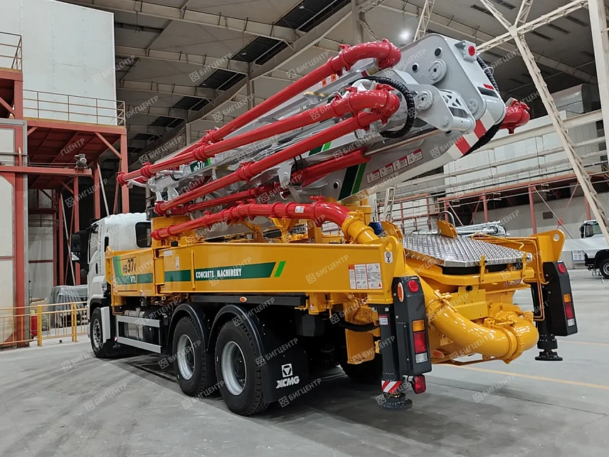 Автобетононасос ISUZU S37М 6х4