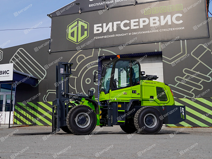 Фронтальный погрузчик с вилами FORMANN TEF635-II 