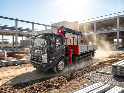 Кран-манипулятор ISUZU MAXXPOWER QS866-4
