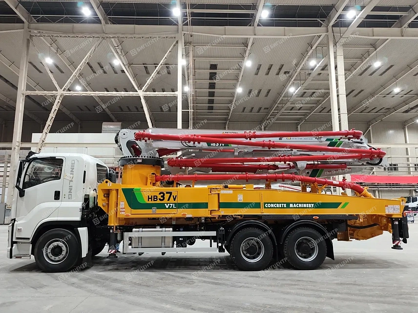 Автобетононасос ISUZU S37М 6х4