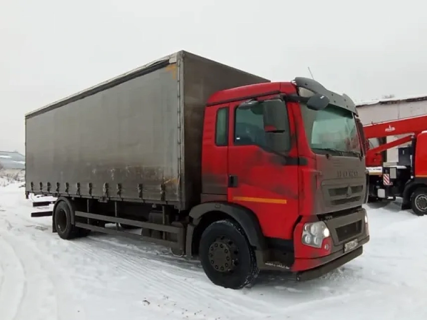 Шторный грузовик HOWO ZZ1167M541GE1 6156 - (АЛ)