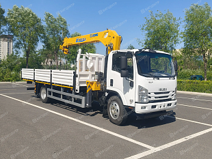Кран-манипулятор ISUZU ELF L1 4x2 5т