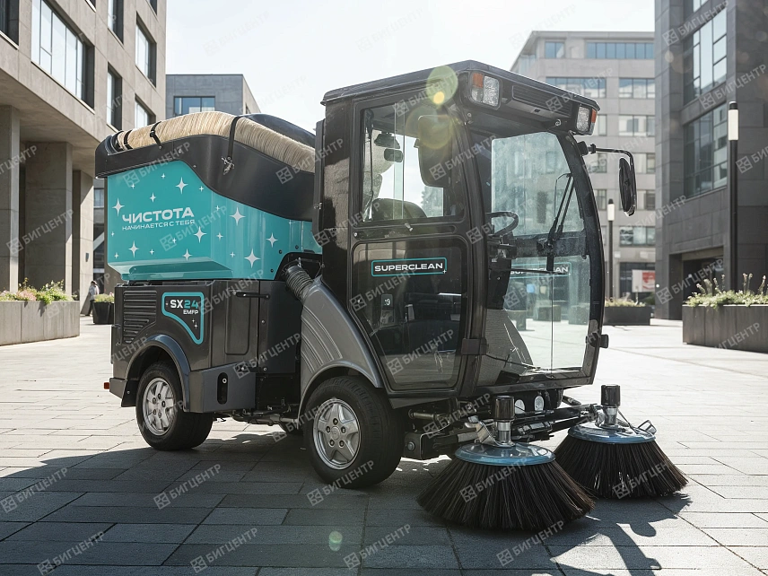 Подметально-уборочная машина SUPERCLEAN SX24EMFP