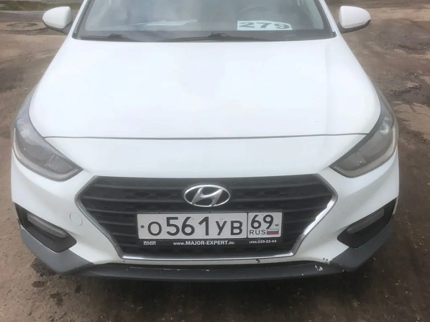 Легковой авто Hyundai Solaris 2947 - (АЛ)