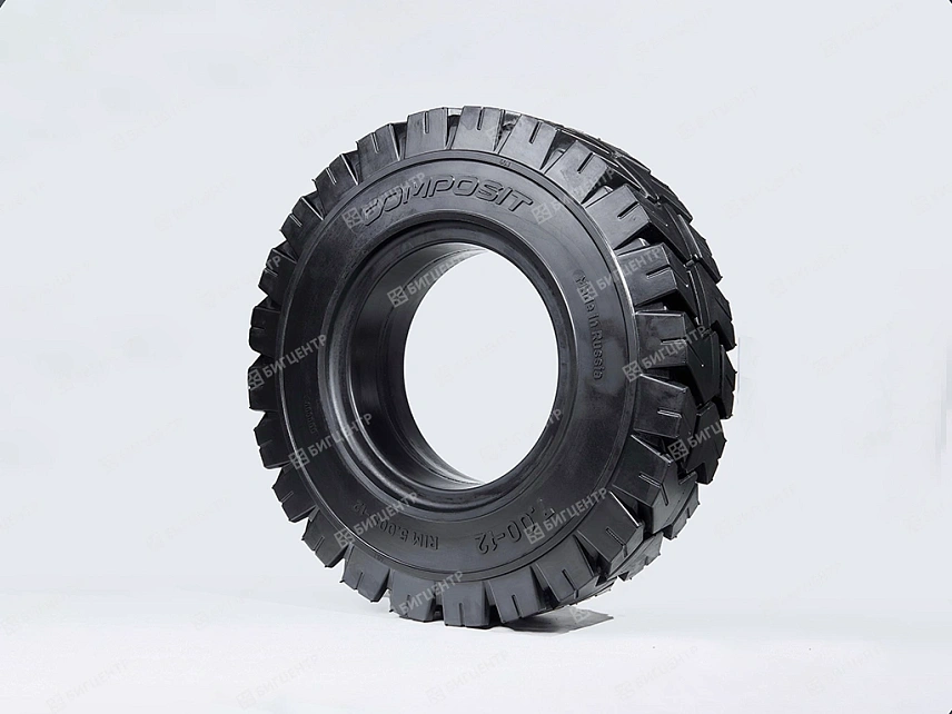Шина COMPOSIT цельнолитая 7.00-12 немаркая