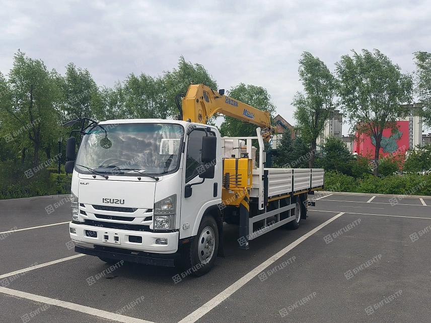 Кран-манипулятор ISUZU ELF L3 4x2 6,3т