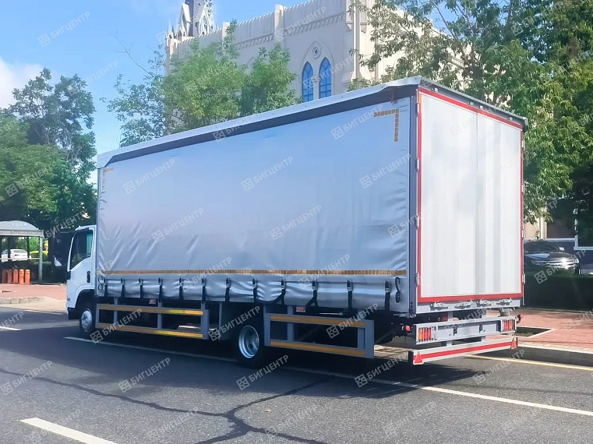Фургон шторный ISUZU ELF 7.3м