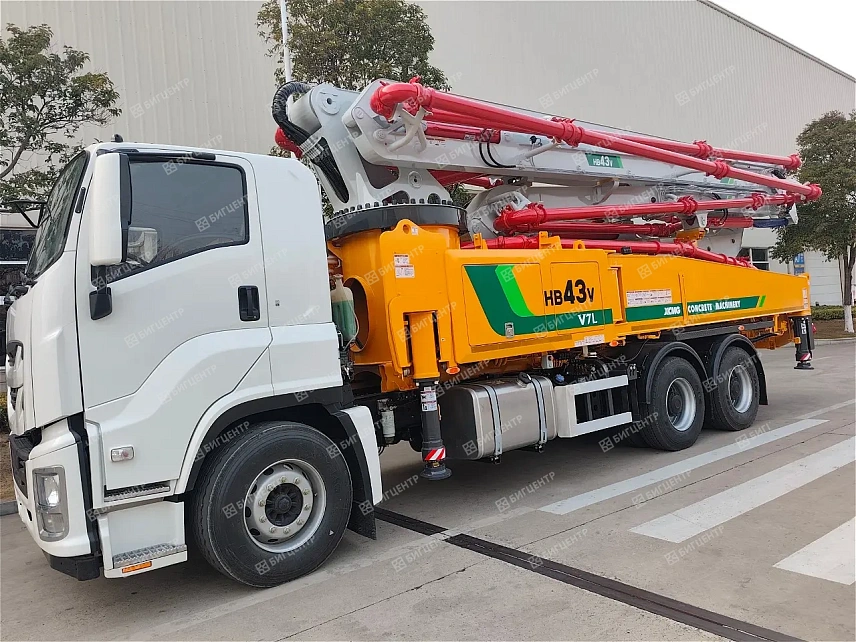 Автобетононасос ISUZU S43М 6х4