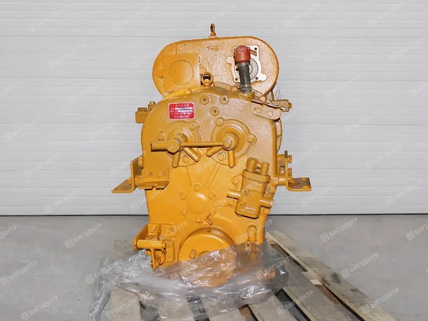 КПП в сборе ZL265/ZL280 (с ГТР) ZL-20 (кожух 9 отв,D-450 мм, 6/4 шл, бараб. тормоз, делитель) (С)