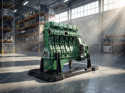 Двигатель FAW CA6DL2-35 без навесного (LONG BLOCK) (C)