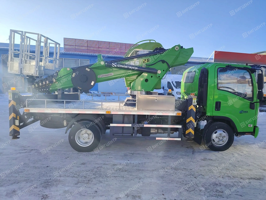 Автовышка ISUZU GKS28M