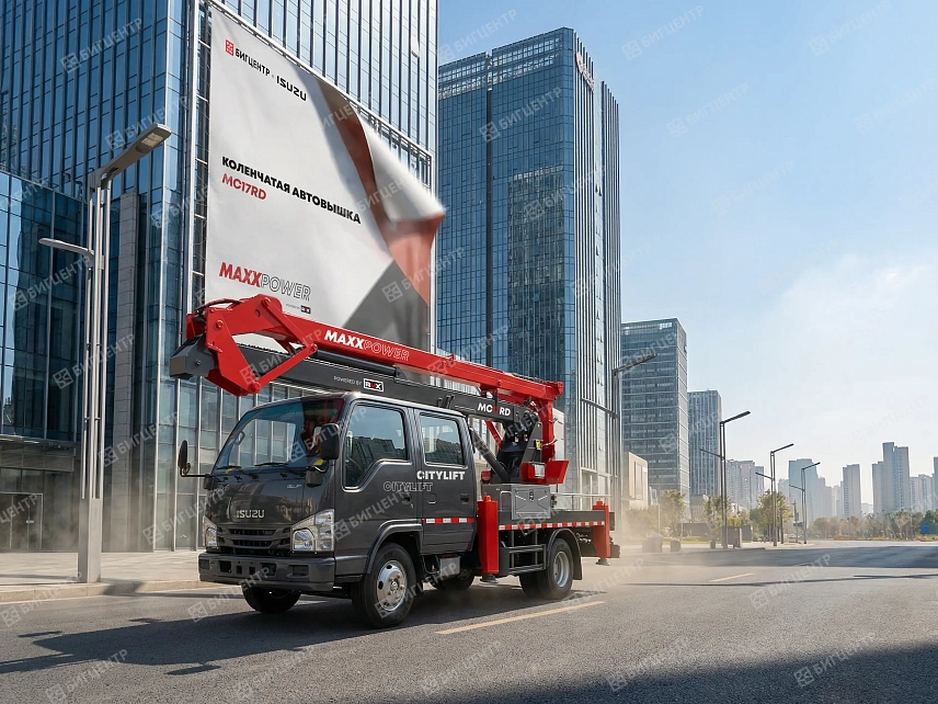 Автовышка ISUZU MAXXPOWER MC17RD Premium