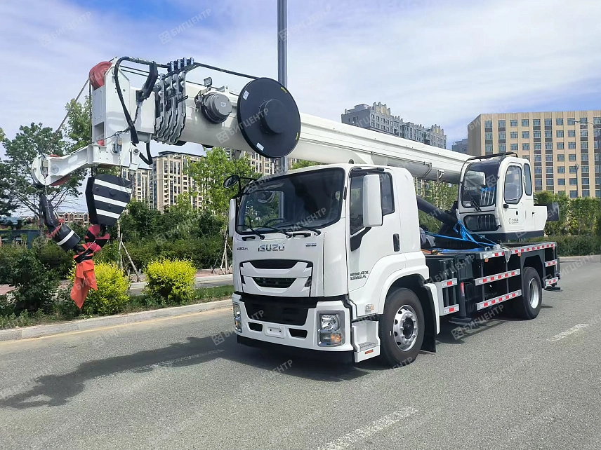 Бурильно-крановая машина ISUZU GIGA 12т
