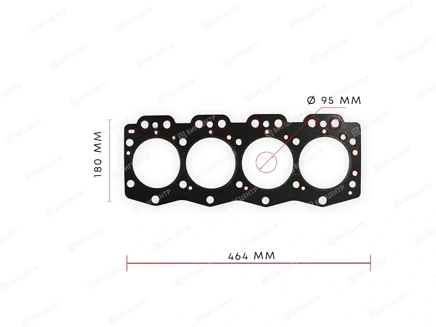 Прокладка ГБЦ двигатель SIDA 48 kWt SD4BW45