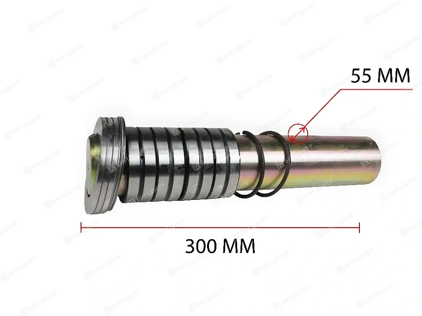 Ремкомплект шкворня (D-55мм, L-297мм) на одну сторону Н/О для грейдера XCMG GR215 (аналог)
