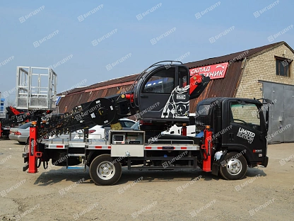 Автовышка ISUZU MAXXPOWER MX28S LE