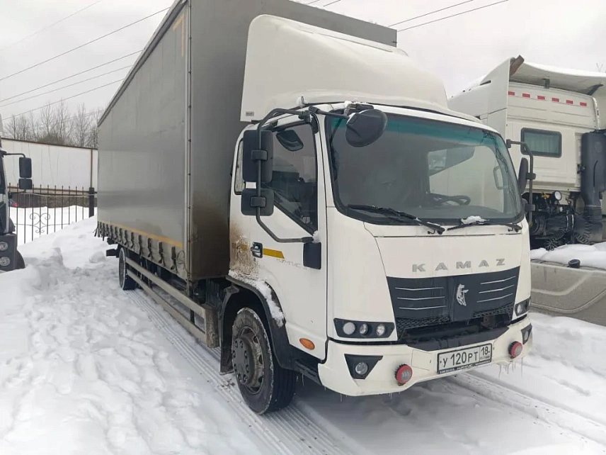 Шторный грузовик КАМАЗ 43082-H5 000007806 - (АЛ)