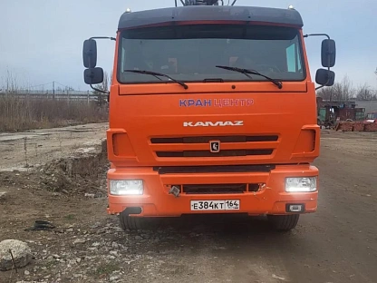 Ломовоз (металловоз) с КМУ КАМАЗ 65115-50(E5) 000008440 - (АЛ)
