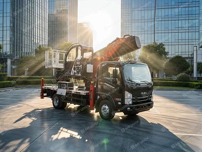 Автовышка ISUZU MAXXPOWER MK33R Premium