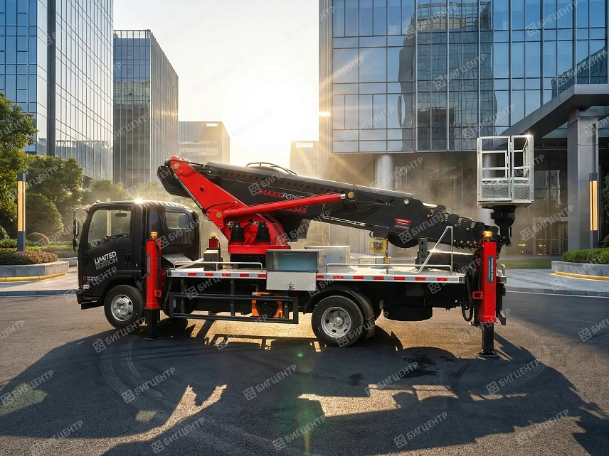 Автовышка ISUZU MAXXPOWER MX36S LE