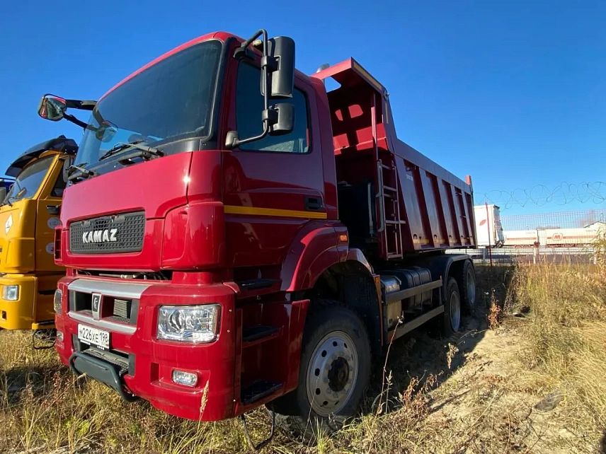 Самосвал КАМАЗ 65802-S5 (К4140) 3836 - (АЛ)