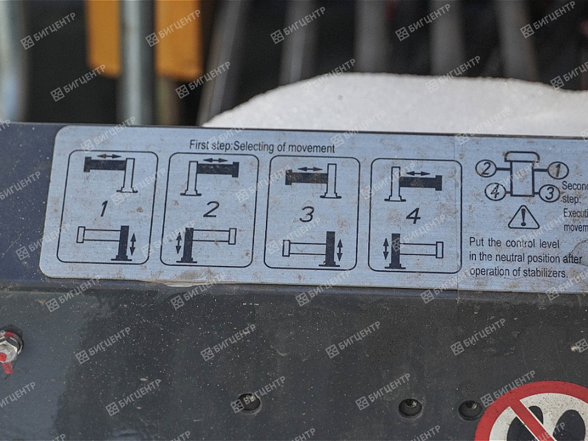 Кран-манипулятор ISUZU GIGA Q4 4x2 6.3т