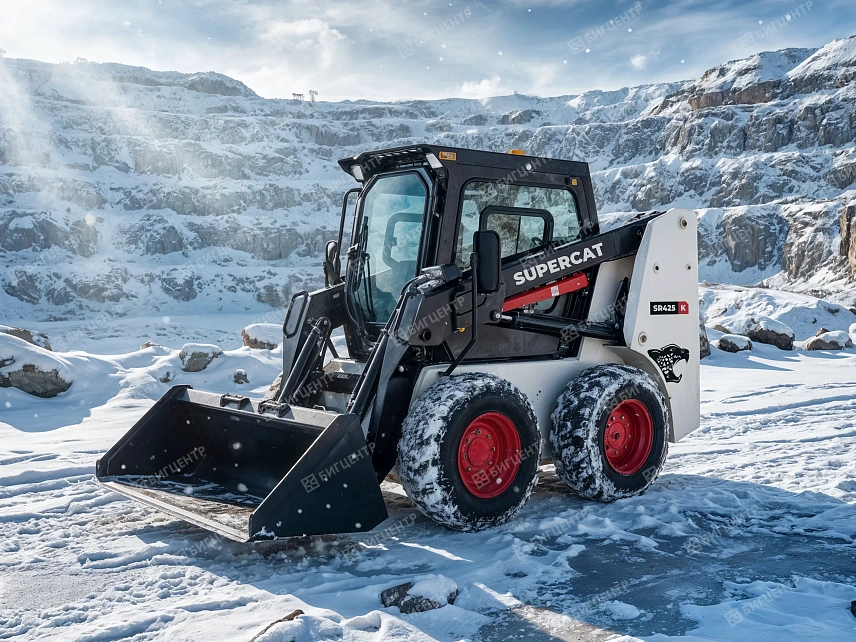 Колесный мини-погрузчик SUPERCAT SR425K