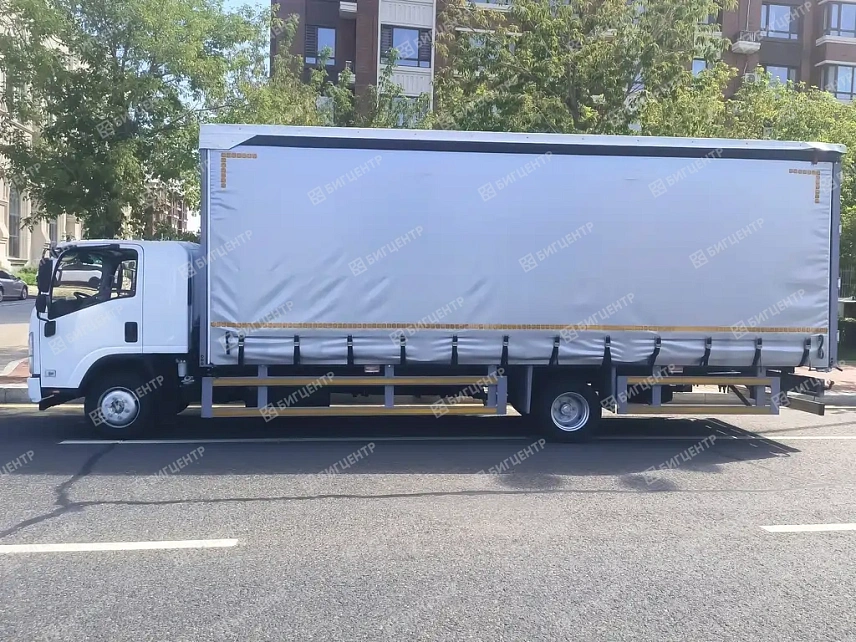 Фургон шторный ISUZU ELF 7.3м