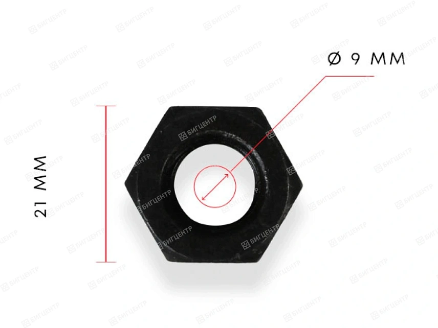 Болт+гайка центрального зуба (M16*90) SDLG LG933/LG936