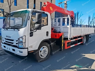 Кран-манипулятор ISUZU ELF S1 4х2 5т