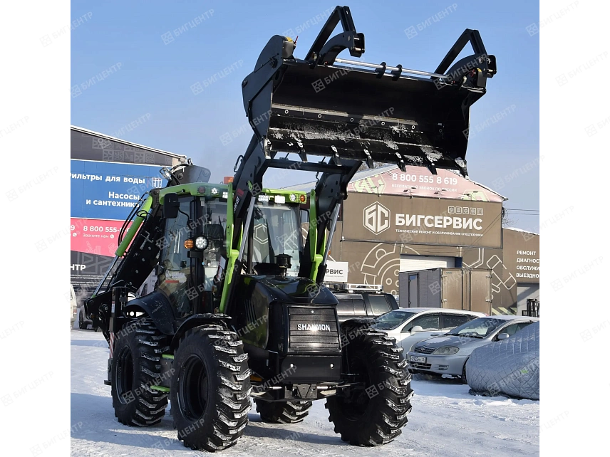 Экскаватор-погрузчик SHANMON 388Н-III Саrrаrо V-Gеn Black Limitеd Еditiоn