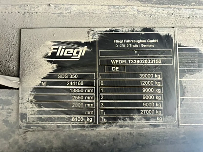 Полуприцеп Fliegl SDS 350 4533 - (АЛ)