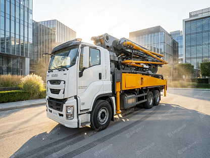 Автобетононасос ISUZU Q39М 6x4