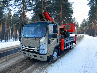 Автовышка ISUZU MAXXPOWER MX28S LE