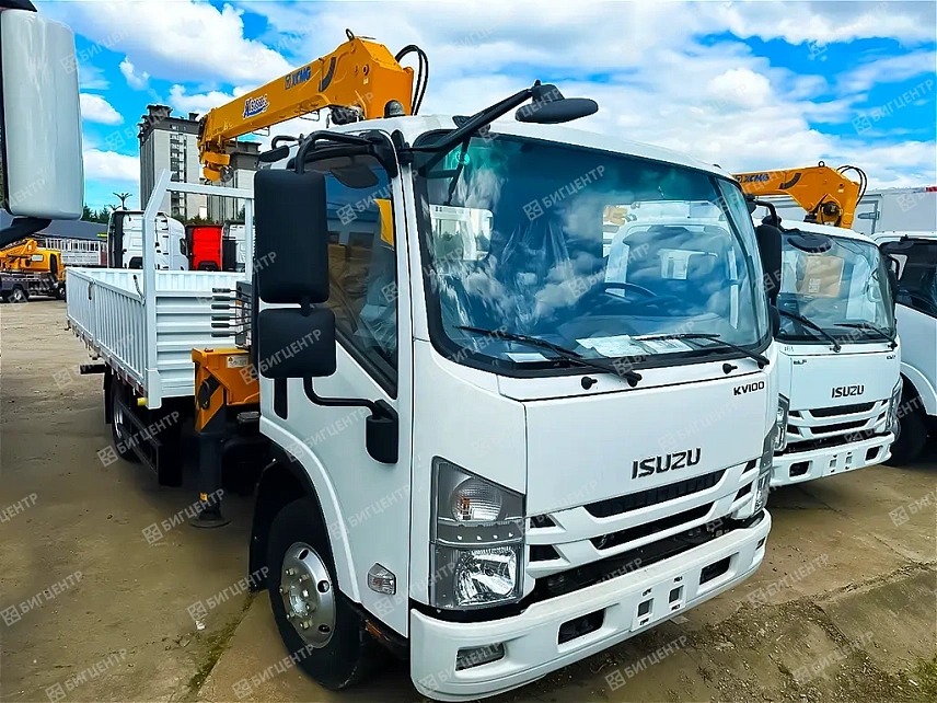 Кран-манипулятор ISUZU ELF Q1 4x2 5т