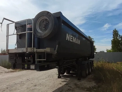 Полуприцеп Grunwald TSt 34 (9453-0000010-50) 3066 - (АЛ)