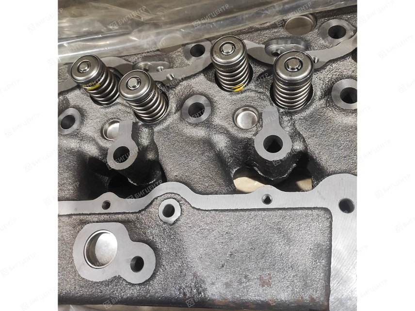 Головка блока цилиндров (ГБЦ) в сборе двигателя Shanghai C6121